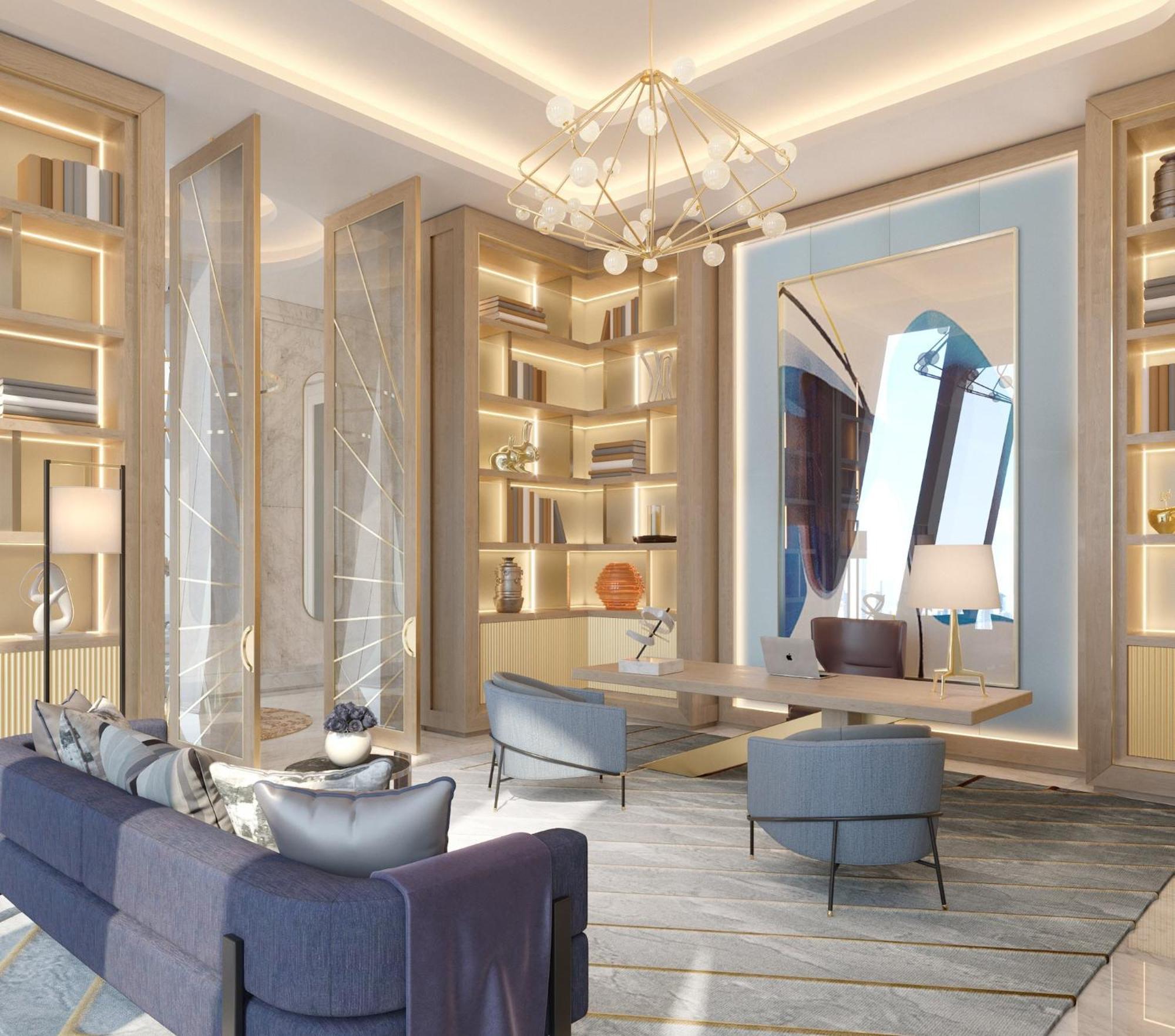 Hotel Mandarin Oriental Downtown, Dubai Exterior foto