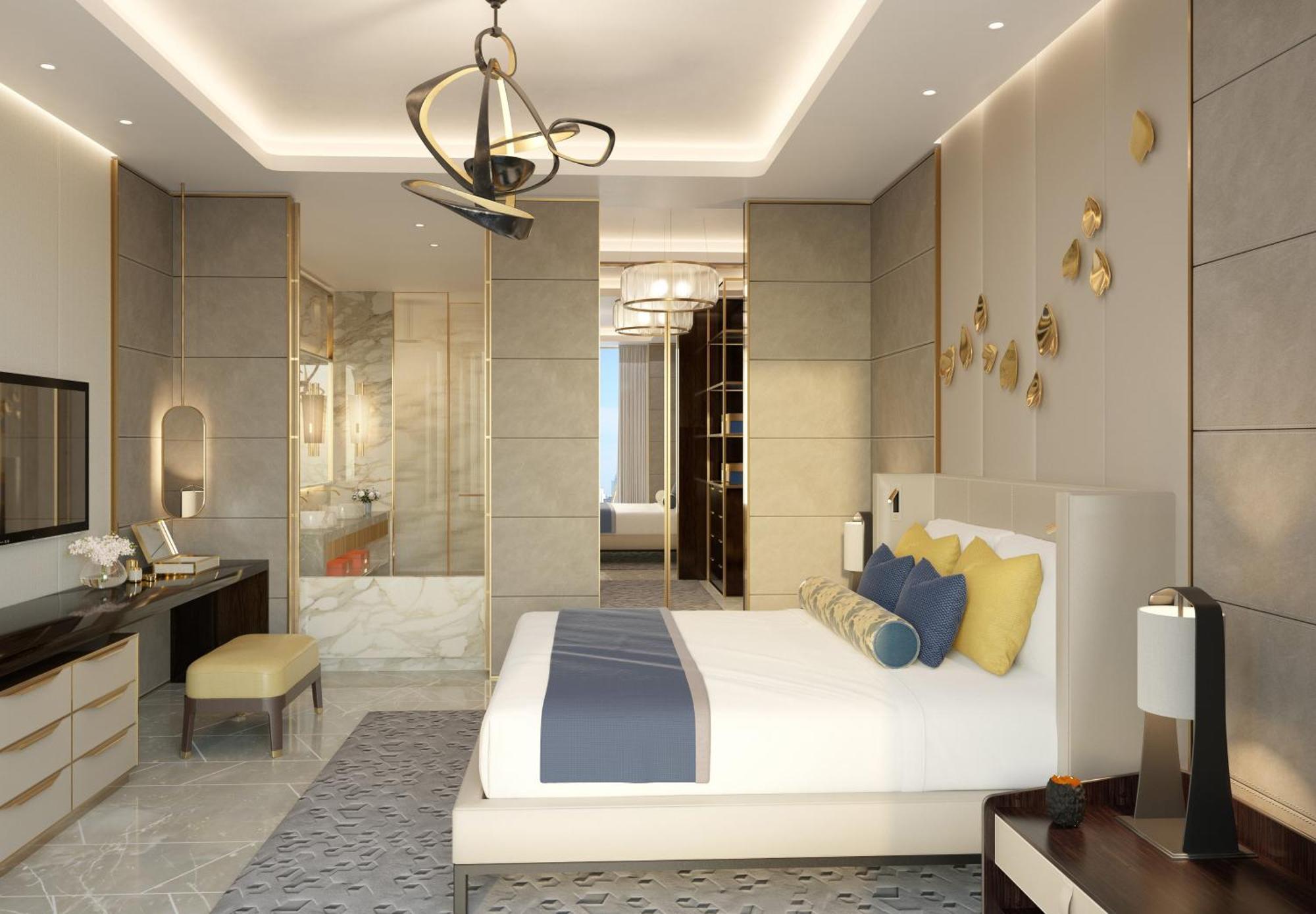 Hotel Mandarin Oriental Downtown, Dubai Exterior foto
